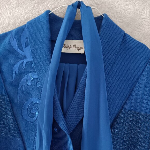 Elegant Head-to-Toe Style in Cobalt Blue - Picture 1 of 5